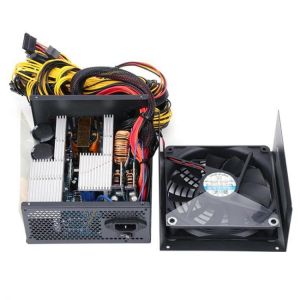 NEW-2000W 180V-240V ATX ETH Bitcoin Mining Power Supply 95% Efficiency Support 8 Display Cards GPU for BTC Bitcoin Miner