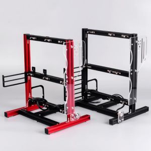 for ATX/M-ATX/ ITX PC Case Open Chassis Vertical Overclocking Open Aluminum Frame Chassis Rack DIY Computer Case Accessories