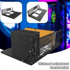 Mining Frame Mining ETH Motherboard Bracket Thickened Bitcoin Mining Rig Case Support ITX/ Mini ATX for 8 GPU