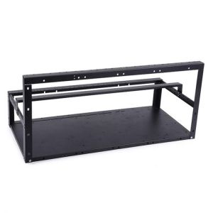Open Air Miner 6 GPU Mining Frame Rig Case Computer ETH Frame Rig for Bitcon Miner Kit Unassembled Ethereum