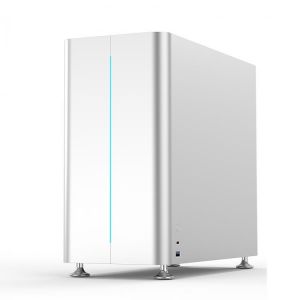 Braveman ZZAW Aluminum Mini MATX Case C6 PC case Desktop Chassis DIY PC case with DIY Installation for gaming, home and