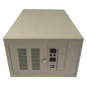 New 6 slot wall mount equipment chassis TOP2406 support 6 slot industrial motherboard ATX power dustproof shockproof 1.2MM SGCC