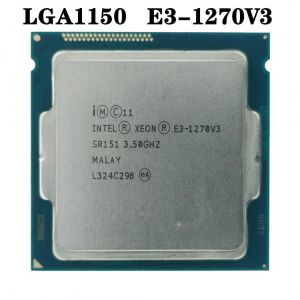 Intel Xeon E3-1270 v3 E3 1270 v3 E3 1270v3 3.5 GHz Quad-Core Eight-Thread CPU Processor L2=1M L3=8M 80W LGA 1150