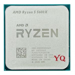 AMD Ryzen 5 5600X R5 5600X 3.7 GHz Six-Core Twelve-Thread CPU Processor 7NM 65W L3=32M 100-000000065 Socket AM4