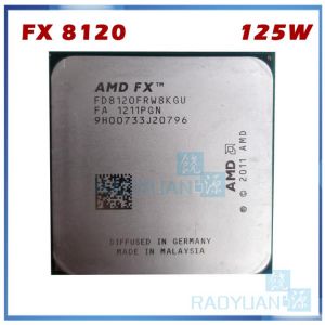 AMD FX-Series FX-8120 FX 8120 3.1 GHz Eight-Core CPU Processor 125W FX8120 FD8120FRW8KGU Socket AM3+