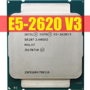 Intel Xeon E5 2620 V3  E5-2620 V3 procesador SR207 2,4 Ghz 6 Core 85W Socket LGA 2011-3 CPU E5 2620V3