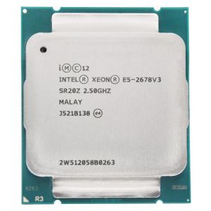 Intel Xeon Processor E5 2678 V3  e5-2678 V3 2678V3 CPU 2.5G Serve CPU LGA 2011-3 PC Desktop processor CPU For X99 motherboard