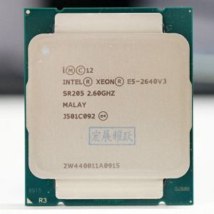 Intel Xeon Processor E5 2640 V3  CPU 2.6G Serve LGA 2011-3  E5-2640 V3 2640V3 PC Desktop processor CPU For X99 motherboard