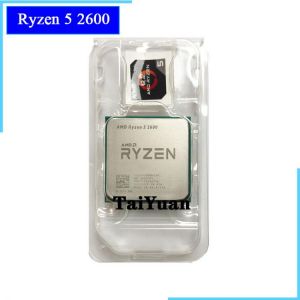 AMD Ryzen 5 2600 R5 2600 3.4 GHz Six-Core Twelve-Thread CPU Processor YD2600BBM6IAF Socket AM4