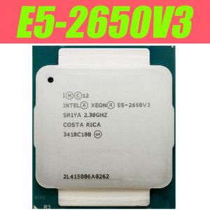 Intel Xeon E5 2650 V3 SR1YA CPU 2.3G Server CPU LGA 2011-3 e5-2650 V3 2650V3 10-Core SR1YA processor For X99 motherboard