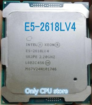 E5-2618LV4 Original Intel Xeon SR2PE OEM Version E5 2618LV4 2.2GHZ 10-Core 25MB E5 2618L V4 LGA2011-3 Free shipping E5-2618L V4