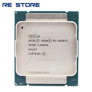 Intel Xeon E5 2620 V3 LGA 2011-3 CPU Processor SR207 2.4Ghz 6 Core 85W E5 2620V3 support X99 motherboard