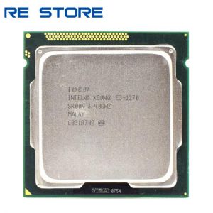 used Intel Xeon E3 1270 3.4GHz LGA 1155 8MB Quad Core CPU Processor SR00N