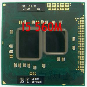 InteI core I5 560m I5-560m Dual Core 2.66GHz L3 3M PGA 988 PGA988 CPU Processor works on HM55