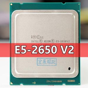 Intel Xeon Processor E5-2650 V2  E5 2650 V2  CPU 2.6 LGA 2011 SR1A8 Octa Core Desktop processor e5 2650V2 100% normal work