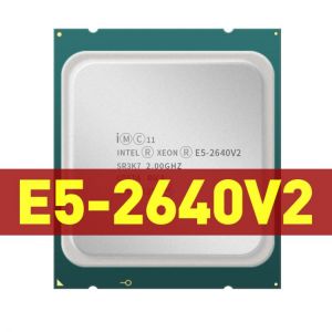 Intel Xeon E5-2640v2 E5 2640v2 E5 2640 v2 2.0 GHz Eight-Core Sixteen-Thread CPU Processor 20M 95W LGA 2011