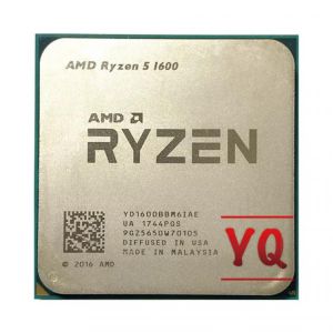 AMD Ryzen 5 1600 R5 1600 3.2 GHz Six-Core Twelve Thread 65W CPU Processor YD1600BBM6IAE Socket AM4
