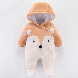 Winter Baby Clothes Baby Girls Overall 2021 Autumn Long Sleeve Newborn Costume Baby Romper For Baby Boys Jumpsuit Infant Clothes