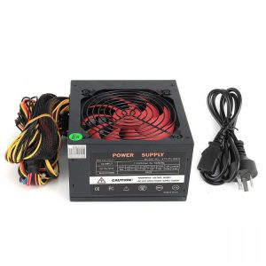 850W PC Power Supply 110V-230V 120mm LED Fan 24 Pin PCI SATA ATX 12V Active PFC PC Computer Power Supply For Intel AMD Computer