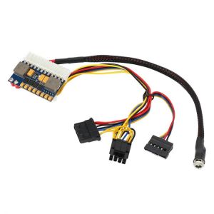 Dc Atx Peak Psu 19V 200W Pico Atx Switch Mining Psu 24Pin Mini Itx Dc To Atx Pc Power Supply for Ssd Mini Pc Computer