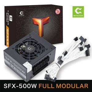 METALFISH SFX-500W FULLY-MODULAR SFX Power-Supply For Computer Mini PC / HTPC