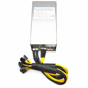 2500W Power Supply 2400W computer asic miner PSU gpu server psu 10x6pin cable  BITMAIN APW3 Antminer PSU 110V 220v awp3 awp7