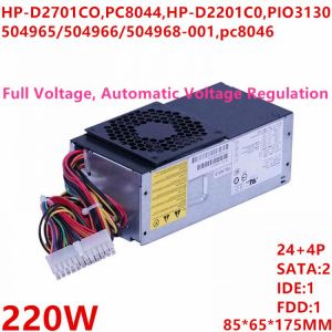 New OriginalPSU For HP TFX S5000 5118 5716 5721 220W Power Supply HP-D2701CO PC8044 HP-D2201C0 PIO3130 PC8045 pc8046 TFX0220D5WA