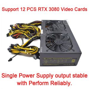 3600W ATX PSU Power Supply Bitcoin Miners psu PC Power Supply 12 card Miner mining rig 180-240V pico psu BTC ETC Power Mining
