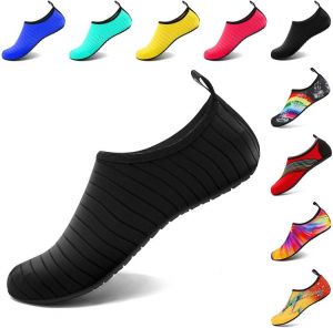 VIFUUR Water Sports Shoes Barefoot Quick-Dry Aqua Yoga Socks Slip-on for Men Women