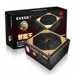 Power Game 750ws Computer Power Supply Wide Stability With Grid Cooling Hole With Galvanized Double Core Filter