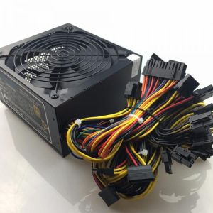 T.F.SKYWINDINTL 1600W PC Power supply ATX 12V 1.3 PSU For Bitcoin Miner RX470 RX 480 RX 570 1600W mining rig ATX Mining Machine