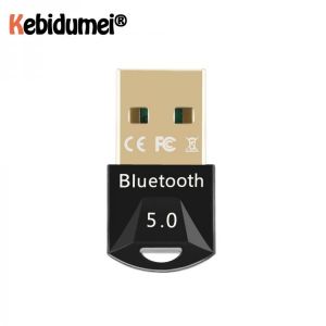 kebidumei Mini USB Bluetooth 5.0 Adapter Receiver Wireless Bluethooth Dongle 4.0 Music Bluthooth Transmitter For PC Computer New