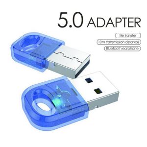 Bluetooth-compatible5.0  Adapter USB Connection Transmitter for PC Receptor Laptop Earphone Audio Printer Data Dongle Receiver