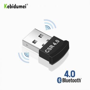 kebidumei Mini USB Bluetooth 4.0 Adapter USB Dongle Music Sound Bluetooth Transmitter Receiver Adapter For PC Computer