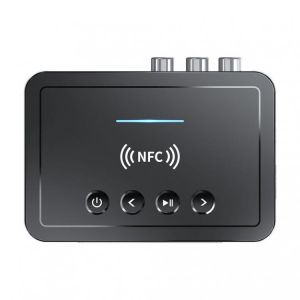 Wireless 5.0 Receiver 3 In 1 Compact Transmitter FM Stereo AUX 3.5mm Port RCA Optical Wireless Handsfree Audio Adapter TV