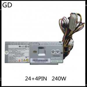 GD For Lenovo M70e M71e M72e M75e M77 M80 M91 M91p 240W Power Supply 24+4PIN  54Y8826 54Y8824 54Y8819 100% Tested Fast Ship