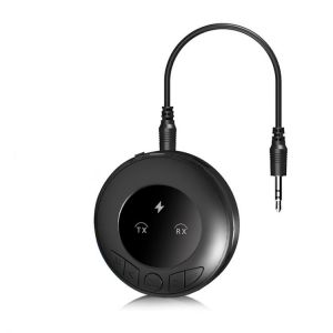 NEW-Bluetooth Adapter Transmitter Receiver with AUX 3.5mm for Home Car Music Sound System for TV Headphones Speaker PC