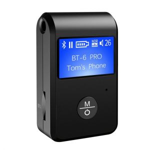 Bluetooth Transmitter Receiver Two In One Support TF Playback For Mobile Phone Computer TV Car Audio