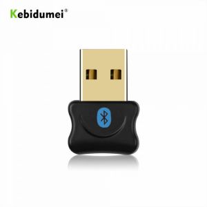 kebidumei USB Bluetooth Adapter Bluetooth 5.0 Dongle For Computer PC Speaker Music Receiver Adapter Up to 10M Wireless Range