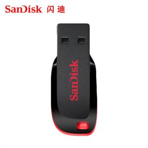 Original SanDisk Cruzer Blade CZ50 USB Flash Drive 128GB 64GB 32GB 16GB Pen Drive USB 2.0 Support official verification