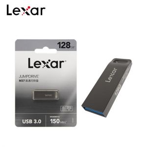 USB 3.0 Lexar M37 USB Flash Drive 32GB 64GB Read Speed Up To 100mb/s 128GB Metal Memory Stick Mini U Disk Pendrive