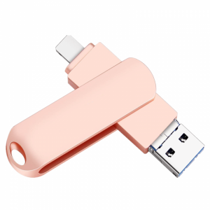 OTG USB Flash Drive 3 in 1 Lightning Pen Drive 128GB 256GB Usb Flash iPhone USB Flash 3.0 Memoria Stick Compatible Apple iPad PC