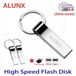 USB Flash Drive 64GB usb 2.0 128GB Pen Drive 64GB Metal USB Pen drive 128g Flash USB Stick 32GB For phone
