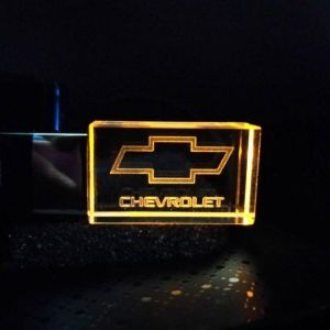 64GB usb2.0 metal crystal Chevrolet car key model USB Flash Drive 4GB 8GB 16GB 32GB precious stone pen drive Logo Custom gift