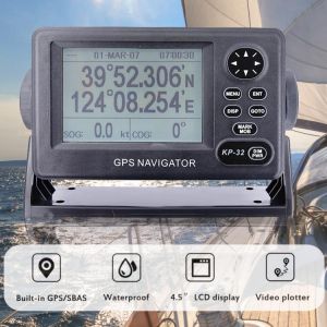 ONWA KP-32 GPS/SBAS Marine Navigator 4.5 inch LCD Display GPS Navigation Locator High Quality Marine Boat Parts