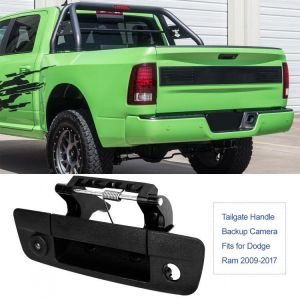 Car Parking Camera Rearview Image Reverse Handle Tailgate Backup Camera for Dodge Ram 2009 2010 2011 2012 2013 2014 2015 - 2017