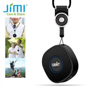 Jimi Qbit Mini Personal GPS Tracker Anti-theft Portable GPS Tracking With Battery Voice Monitoring Two-way Call For Kids Elderly