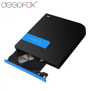 Deepfox Brand New USB 3.0 External Drive DVD-R CD Burner Optical Drive CD-RW DVD ROM For Windows 10 Laptop Notebook