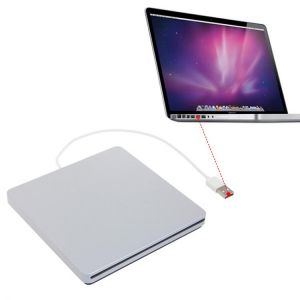 Y8AD External USB CD DVD RW Drive Enclosure Case for Macbook Pro Air Optical Drive