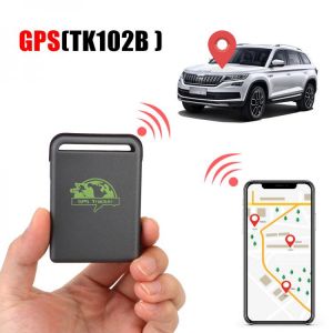 LEEPEE Car Vehicle Tracking Locator Device Car Accessories TK102B Remote Control Mini GSM GPRS GPS Tracker Over Speed Alarm